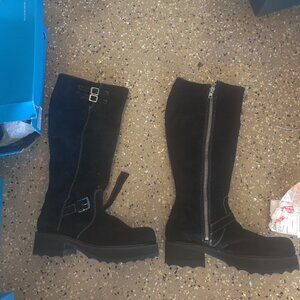 John Fluevog  bond boots size 13W 11M New